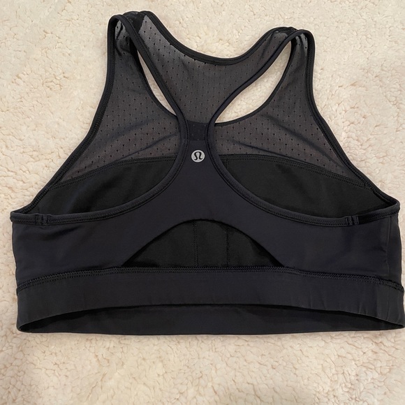 Lululemon Black Move Bra Size 8 - Picture 2 of 3